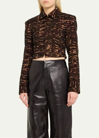 Ulla Johnson Adoni Jacket In Onyx In Black