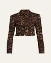 Ulla Johnson Adoni Jacket In Onyx In Onyx