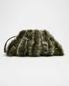 Ulla Johnson Adria Mini Pleated Wave Shearling Crossbody Bag