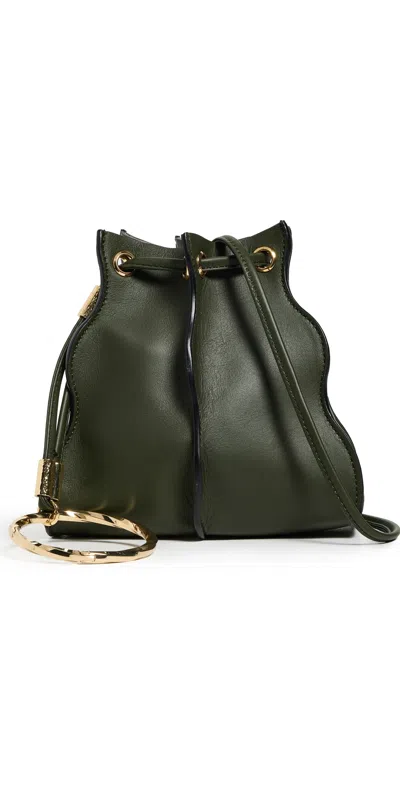 Ulla Johnson Adria Pleated Wave Pochette Militaire