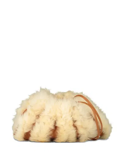 Ulla Johnson Adria Shoulder Bag In Neutral