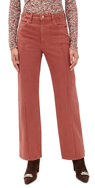 Ulla Johnson Agatha Jeans Garden Rose In Pink