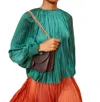 Ulla Johnson Aidy Blouse In Jadeite In Multi