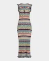 Ulla Johnson Ajak Sleeveless Knit Midi Dress