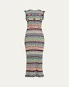 Ulla Johnson Ajak Sleeveless Knit Midi Dress