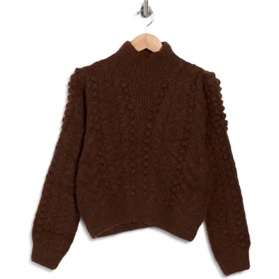Ulla Johnson Albia Alpaca Blend Knit Sweater In Brown