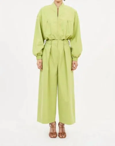 Ulla Johnson Alessa Jacket In Lichen In Green