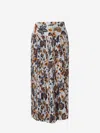 Ulla Johnson Alexi Midi Skirt In Blue