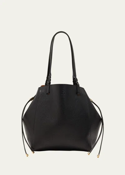 Ulla Johnson Alma Everyday Leather Tote Bag In Black