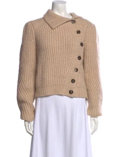 Pre-owned Ulla Johnson Alpaca Sweater In Neutral