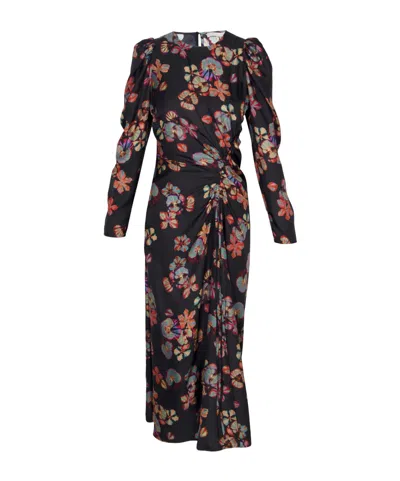 Ulla Johnson Amalie Long-sleeved Dress In Multi