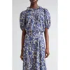 Ulla Johnson Amari Floral Cotton Button-up Shirt