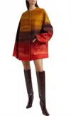 Ulla Johnson Ambrose Wool Melton Coat In Agate In Multi
