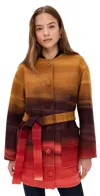 Ulla Johnson Ambrose Wool Meton Coat Agate In Multi