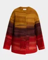 Ulla Johnson Ambrose Wool Meton Coat In Brown