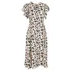 Ulla Johnson Anais Midi Dress In Cream Viscose In White