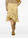 Ulla Johnson Andi Midi Skirt In Neutral