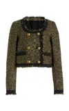 Ulla Johnson Anisa Tweed Jacket In Multi