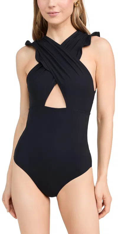 Ulla Johnson Antilles Maillot One Piece Noir In Black