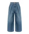 Ulla Johnson The April Jeans Danube Medium Indigo Wash In Blue