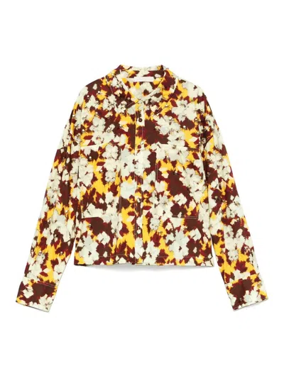 Ulla Johnson Aria Blouse In Brown