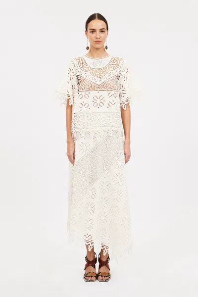 Ulla Johnson Aria Blouse In Pristine