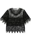Ulla Johnson Aria Lace Blouse In Black