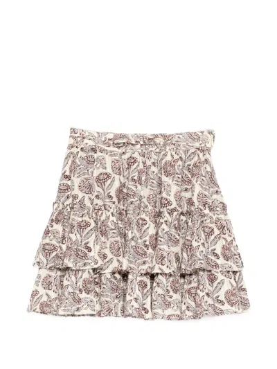 Ulla Johnson Arlin Mini Skirt In Animal Print