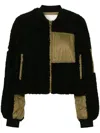Ulla Johnson Arlyn Fleece Jacket In Green