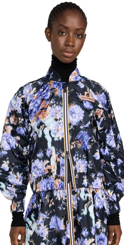 Ulla Johnson Asa Bomber Iris In Multicolor