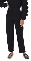 Ulla Johnson Asher Pants Noir In Noir