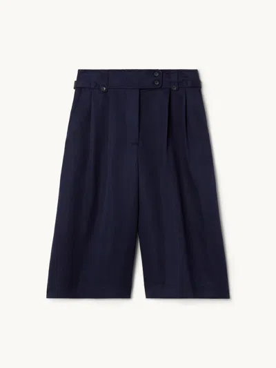 Ulla Johnson Ashton Short Midnight 6 In Blue