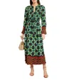Ulla Johnson Asilia Crepe Maxi Dress In Multi
