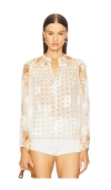 Ulla Johnson Aster Long Sleeve Blouse