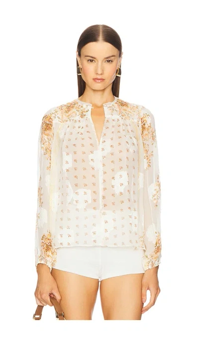 Ulla Johnson Aster Long Sleeve Blouse