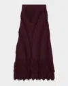 Ulla Johnson Astrid Macrame Fringe Knit Maxi Skirt
