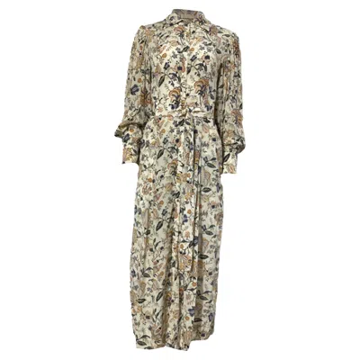 Ulla Johnson Athena Maxi Dress In Floral Print Silk