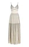 Ulla Johnson Audrey Patterned Knit Maxi Dress In Multi