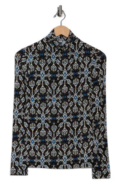 ULLA JOHNSON ULLA JOHNSON AURELIA FLORAL MOCK NECK TOP