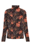 Ulla Johnson Aurelia Funnel Neck Jersey Sweater In Gray