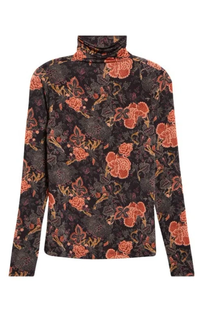 Ulla Johnson Aurelia Funnel Neck Jersey Sweater In Gray