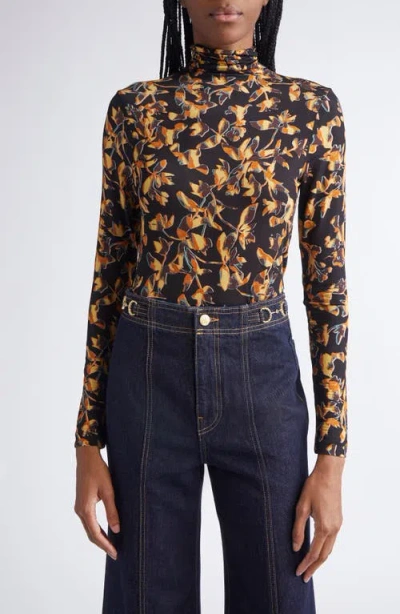 ULLA JOHNSON ULLA JOHNSON AURELIA FUNNEL NECK JERSEY SWEATER