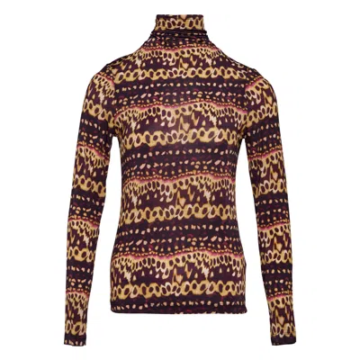 Ulla Johnson Aurelia Turtleneck In Multi