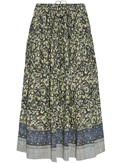 ULLA JOHNSON AVIA MIDI SKIRT