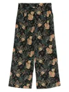 Ulla Johnson Aviva Floral-print Trousers In Green