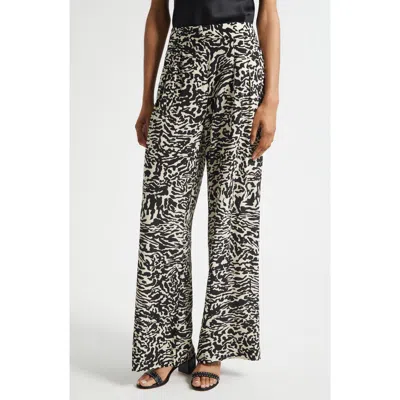 Ulla Johnson Aviva Wide Leg Silk Pants