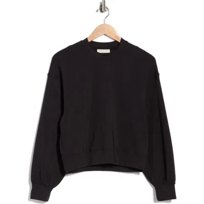 Ulla Johnson Axel Long Sleeve Top In Black