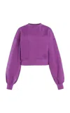Ulla Johnson Axel Long Sleeve Top In Purple