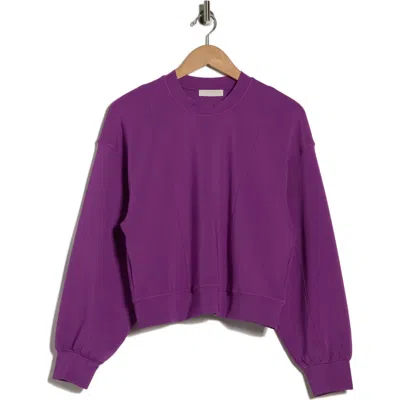 Ulla Johnson Axel Long Sleeve Top In Purple