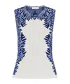Ulla Johnson Aylin Jacquard-knit Tank In Multi